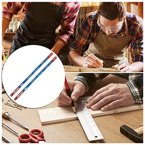 20 Pieces Hacksaw Replacement Blades Metal Cutting Hacksaw Blades with 18 Teeth and 24 Teeth Per Inch 7