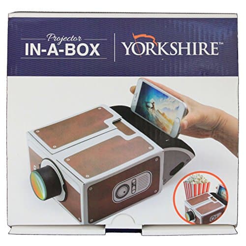 Harvey J Projector In A Box - LED, HDMI, Portable, No Assembly Required