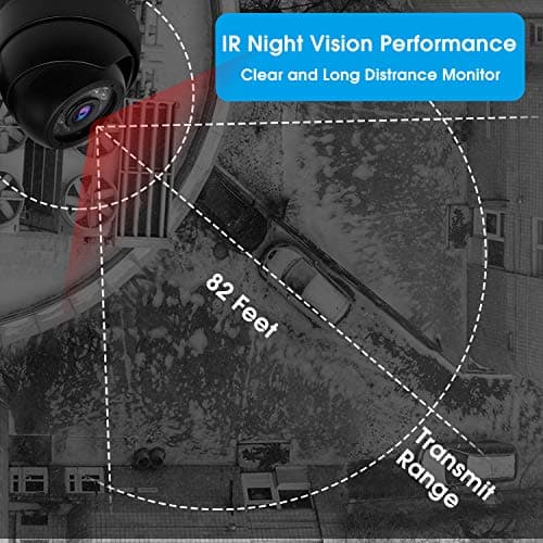 SVPRO Outdoor USB Camera 1080P Full HD Waterproof Night Vision Camera with Infrared LEDs,USB Security Camera for Home Surveillance System 30/60/120fps OV2710 Dome Camera with IR-Cut&Metal Housing 5