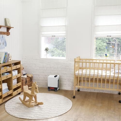 Heat Storm Wave Floor to Wall Infrared Space Heater with Attachable Feet, Remote Control, Built in Thermostat, 500-1000 Watts, 13x4x17 in, With Feet 6