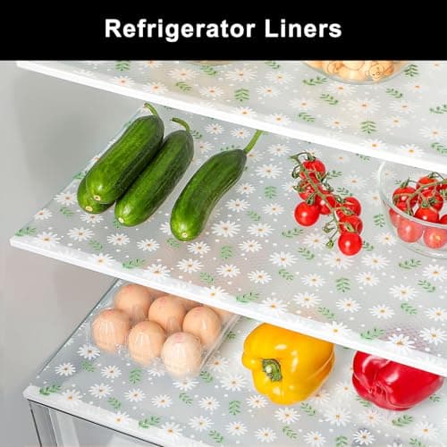 Cooyes Shelf Liner – Premium Non-Adhesive Cabinet & Drawer Liner for Kitchen – Waterproof Shelf Paper with Modern Pattern – Durable EVA Cabinet Mat – Easy to Cut （12" W x 120" L） 5