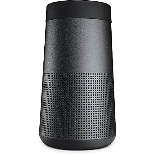 Bose The SoundLink Revolve, The Portable Bluetooth Speaker with 360 Wireless Surround Sound, Triple Black