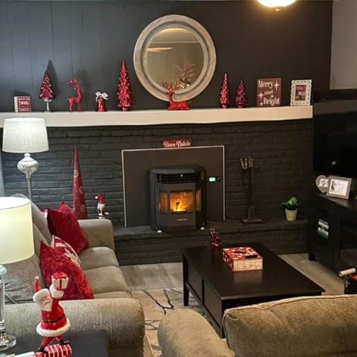 Comfortbilt HP22i Pellet Stove Fireplace Insert Heats 2800 sq.ft 47 lb Hopper Capacity 5