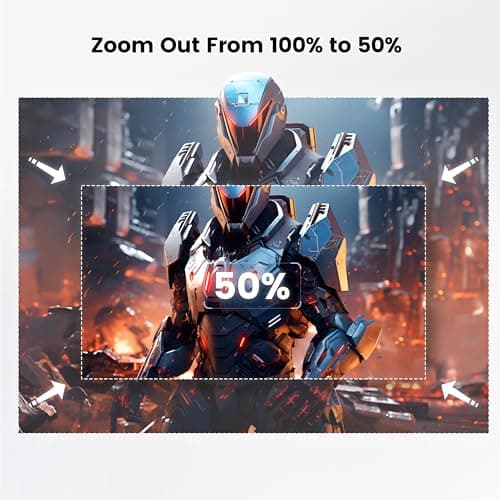 Projector with WiFi and Bluetooth - Mini Projector [550 ANSI & 145°Adjustable-Stand & Electric Focus & Auto Keystone], PUTRIMS S28 Portable 1080P 4K Support Outdoor Movie Projector for Phone/TV Stick 7