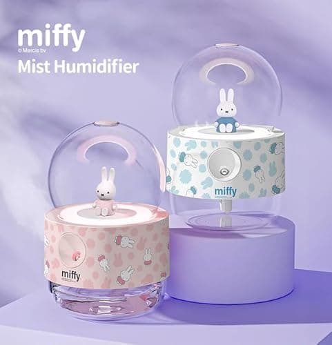 Miffy Crystal Ball Mist Humidifier - Romantic Gift Choice(Pink) 9