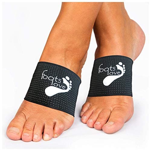 FOOTS LOVE Plantar Fasciitis Compression Copper Arch Support-Guaranteed Sciatic Nerve Pain Relief- High, Flat & Fallen Arches. The Unisex Design the World Copied