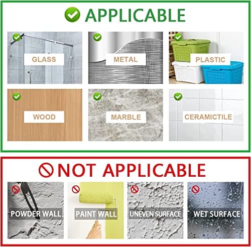 PMMASTO Adhesive Acrylic Spice Rack Organizer for Wall with 2 Nano Double Sided Tape, Spice Shelf Organization for Kitchen Cabinet Door/Pantry Door, Wall Mount Seasoning Rack (Clear-4 Pack) 6