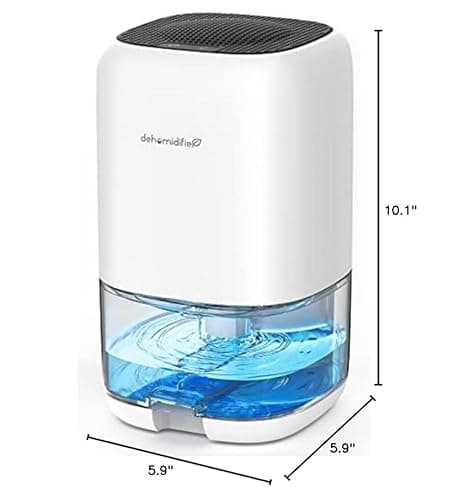 Dehumidifier, 35 OZ Small Dehumidifiers for Bedroom for Home, Quiet with Auto Shut Off, Dehumidifiers for Bedroom (280 sq. ft), Bathroom, RV, Closet, White 8