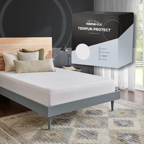 Tempur-Pedic Protect Waterproof Mattress Protector, Twin XL, White 7
