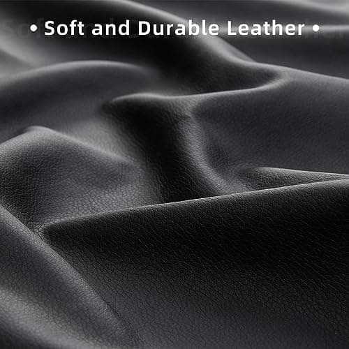 WILLOVE Power Lift Recliner Chair for Elderly, Heat and Massage Chair Recliner, Electric Power Recliner with Cupholder, Extended Footrest, USB & Type C Ports, FauxLeather Black 6