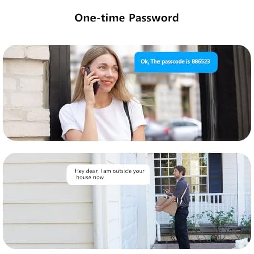 Fingerprint Door Lock - Keyless Entry Door Lock Smart Deadbolt Lock - Electronic Digital Keypad Lock - Smart Locks for Front Door - Auto Lock - Easy Installation 6