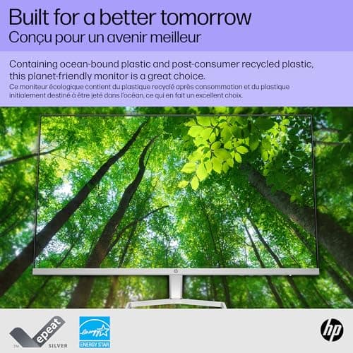 HP Series 5 27 inch FHD Monitor, Full HD Display (1920 x 1080), IPS Panel, 99% sRGB, 1500:1 Contrast Ratio, 300 nits, Eye Ease with Eyesafe Certification, 527sw (2024) 6