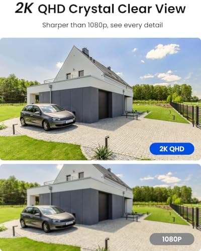 REOLINK Wireless Outdoor Security Camera Lumus 2K, Upgraded 4MP Spotlight Color Night Vision, 2.4/5GHz Dual-Band WiFi Plug in Camera, Smart Person/Vehicle/Animal Detection, Two-Way Talk, Local Storage 2