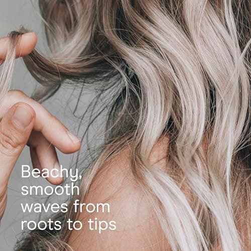 Conair Double Ceramic 1 ½-Inch Long Barrel Curling Iron, 1 ½-Inch Barrel Creates Soft Waves, Hair Waver for Use on Medium & Long Hair, White/Rose Gold 7