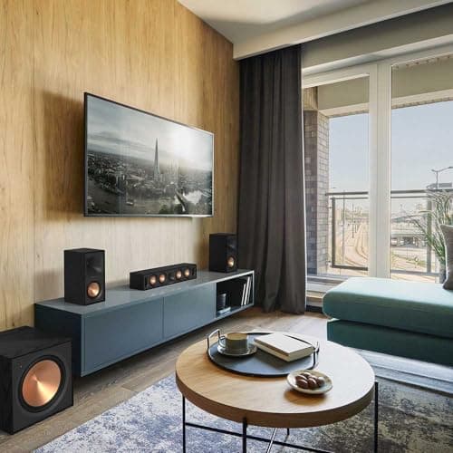 Klipsch Reference Next-Generation R-30C Horn-Loaded Center Channel Speakers for Crystal-Clear Home Theater Dialogue in Black 7