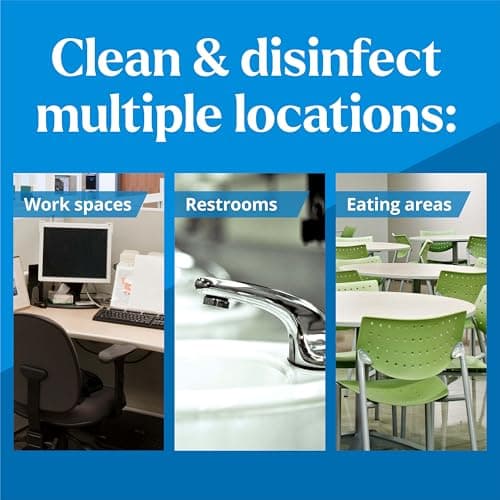 CloroxPro Clorox EcoClean Disinfecting Wipes, Multipurpose 100% Plant Based Cleaning Cloths, Antibacterial Disinfectant, Safe for Multi Surface Use, 75 Count 7