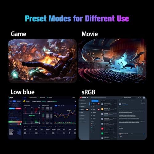 SANSUI Monitor 24 inch 100Hz Computer Monitor丨FHD 1080P PC Monitor丨HDMI丨FreeSync丨HDR丨Earphone Jack丨 Ergonomic Tilt for Home and Office 5
