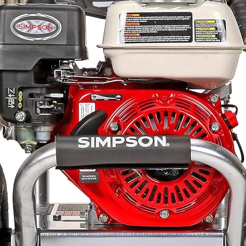 Simpson Cleaning 3600 PSI Gas Pressure Washer, 2.5 GPM Power Washer for Commercial Use, Honda GX200 Engine, 35-Foot MorFlex Hose, Aluminum Series, 49-State (ALH3425) 10
