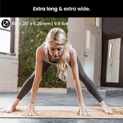 Performance Cork Yoga Mat For Men and Women - Non Slip, Extra Thick Grip. Thicker, Longer, and Wider for More Comfort and Support. Tough Enough For Hot Yoga. Natural, Non Toxic, and Eco Friendly. 4