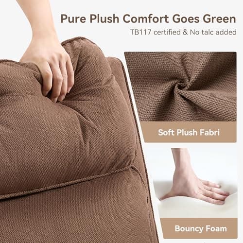 Susalt Lift Chair, Recliners on Clearance, Power Lift Recliner for Elderly/Post-Surgery Recovery, Electric Lift Reclining Chair with Cup Holder, 90°- 155°Adjustable Backrest Fabric Recliner 6