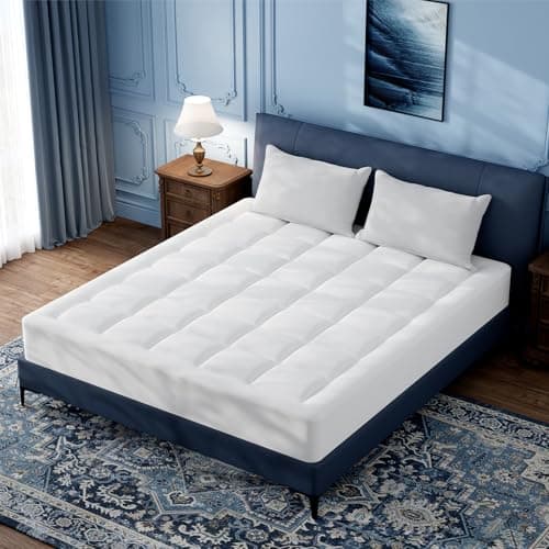 ELEMUSE 3 Inch Cooling Memory Foam Mattress Topper Full, 2 Inch Pressure-Relieving Memory Foam and 1 Inch Thick Soft Viscose Made from Bamboo Pillow Top for Hot Sleepers, Removable & Washable Cover 9