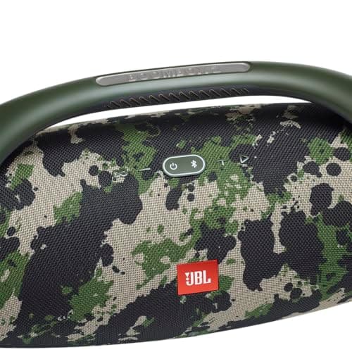 JBL Boombox 2 - Portable Bluetooth Speaker, Powerful Sound and Monstrous Bass, IPX7 Waterproof, 24 hours of Playtime, Powerbank, JBL PartyBoost for Speaker Pairing for Home and Outdoor (Camo) 8