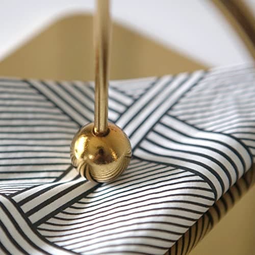 Lesermoorer Modern Alloy Napkin Holder for Dining Table, Picnic & Home Decor, Luxury Metal Napkin Stand for Parties 6