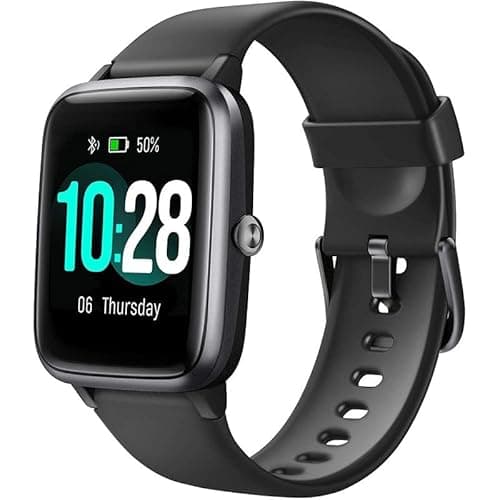 Fitpolo Smart Watch for Men Women Android Phones iPhone Compatible,Color Touchscreen Fitness Tracker with Heart Rate Monitor Bluetooth Call IP68 Waterproof Step Counter Sleep Calorie Tracking