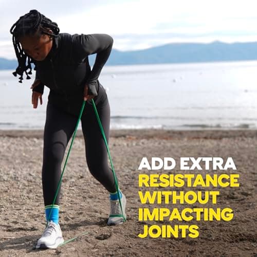 TRX Training Strength Band, Full-Body Resistance Band for Home and Gym Use, Resistance Band for Working Out, 5 lbs - 15 lbs, Blue 5