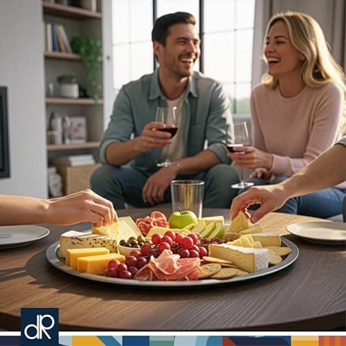 DecorRack 13 Inch Alloy Steel Pizza Pan, Non-Stick Coating, Serving Tray, Round Baking Tray for Oven Use (2 Pack) 8