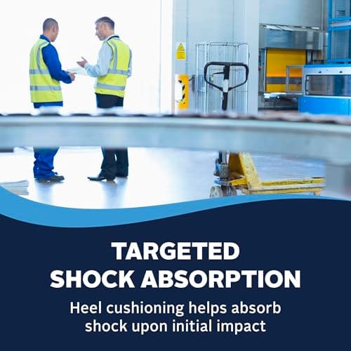 Airplus Ultra Work Memory Plus Shoe Insoles for All Day Comfort and Foot Pain Relief, Mens, Size 7-13 5