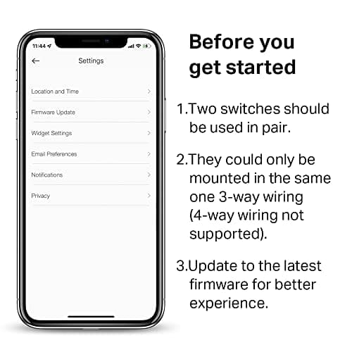 Kasa Smart 3 Way Dimmer Switch KIT, Dimmable Light Switch Compatible with Alexa, Google Assistant and SmartThings, Neutral Wire Needed, 2.4GHz, ETL Certified, No Hub Required, White (KS230 KIT v2) 7