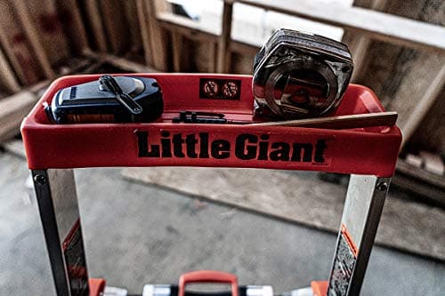 Little Giant Ladders Flip-N-Lite 6 ft Lightweight Step Ladder with Standing Platform, Aluminum, 300 lb Load Capacity, Type 1A Extra Heavy Duty, 10.25 ft Reach Height (15270-001) 17