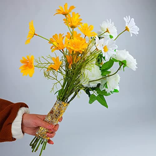 Snowkingdom 2 Pieces Gold Table Runner, Sequin Glitter Foil Metallic Thin Mesh Runner Roll 11"x108", Gold Table Decorations for Event Party, Wedding, Birthday Party, Christmas 5