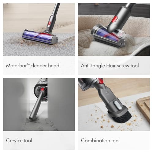 Dyson V9 Motorbar Cordless Vacuum, Cleans Hard Floors and Carpets, Detangles, Converts to Handheld, 100AW, 3 Power Modes, Up to 40 Minutes¹ 10