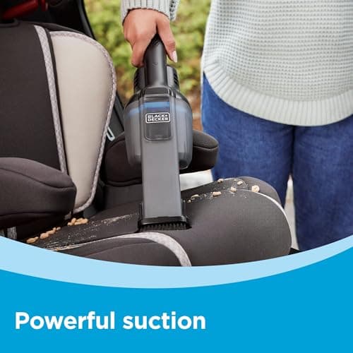 BLACK+DECKER dustbuster Blast Cordless Handheld Vacuum, Home and Car Vacuum (HNVD220J00) 6