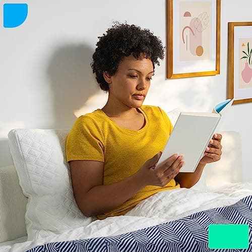 SLEEP IS THE FOUNDATION Gel Memory Foam Pillow for Sleeping - Adjustable & Cooling Pillow for Side Sleepers and All Sleeping Positions - Queen Size Pillow 6