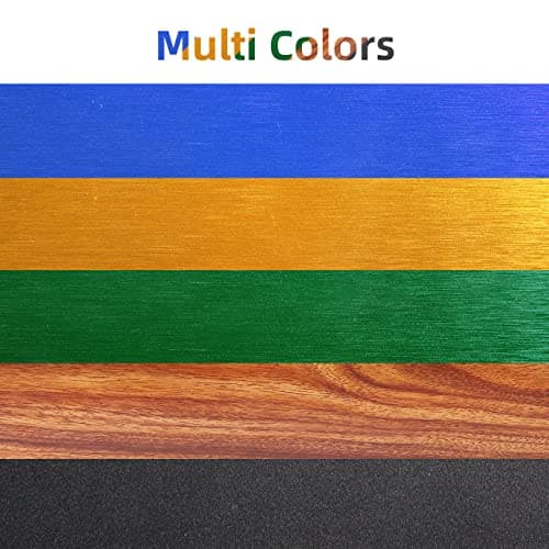 ROCK CLOUD Portable Camping Table Ultralight Aluminum Folding Beach Table Camp for Camping Hiking Backpacking Outdoor Picnic, Wood Grain 6