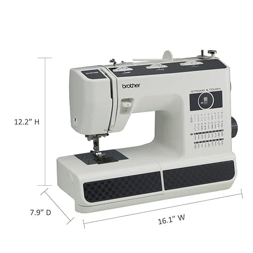 Brother ST371HD Sewing Machine, Strong & Tough, 37 Built-in Stitches, Free Arm Option, 6 Included Feet 8