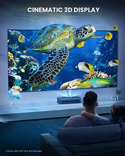 AWOL VISION LTV-3000 Pro 4K UHD Ultra Short Throw Triple Laser Projector with Dolby Vision & Atmos, Active 3D, 150", HDR10+, UST Laser TV Projector (LTV-3000-DE) 7
