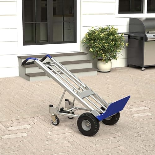 COSCO 12325BLU1E 3-in-1 Hybrid Convertible Hand Truck, Blue 10