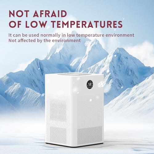 DINZAN HD022 Rotary Dehumidifier for Bedroom Ultra Quiet Small Portable Air Purifier with Dehumidifiers for Basement Home Bathroom RV Dehumidifiers with Washable Filter Humidity Display Timer Mode 7