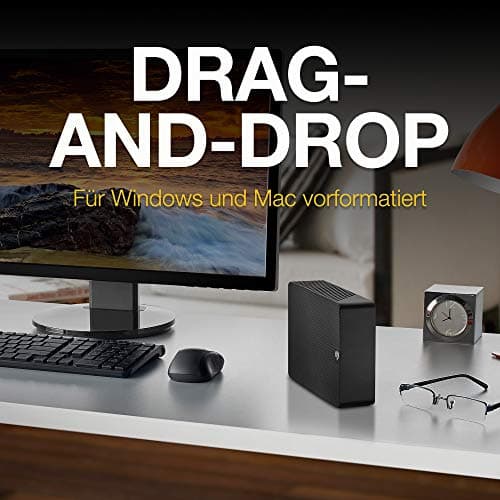 Seagate Expansion 10TB External Hard Drive HDD - USB 3.0, with Rescue Data Recovery Services (STKP10000402) (Renewed) 5