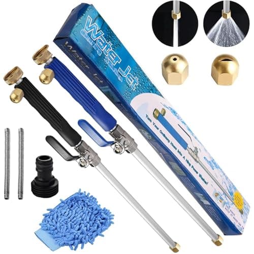 High Pressure Washer, 2-in-1 High Pressure Power Washer, Jetson High Pressure Washer, for Floor Wall Fence Cleaning Garden Watering (2PCS)