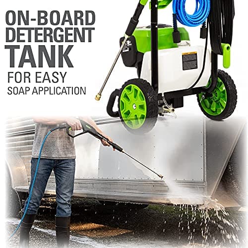 Greenworks Pro 2300 Max PSI Brushless Electric Pressure Washer and Surface Cleaner 5