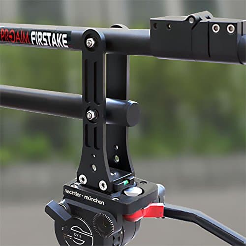PROAIM Firstake 6ft/72” Compact Camera Jib Arm Crane; Tool-Less, Telescopic & Collapsible, Unique Magnetic Design & Accurate Balancing for DSLR Video Cameras Camcorder up to 4.5kg/9.9lb + Bag (P-FT-J) 9