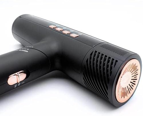 SRILabs DryQ Hair Dryer Salon Edition 9ft. Cord – Red Light Technology with Quiet Motor for Healthy Styling – Designed for Hair Professionals. Lightweight Hairdryer with Diffuser for Versatile Styling 5