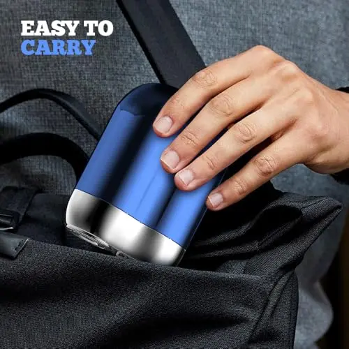 New Model Mini Dual-Head Electric Shaver for Men, 2025 Upgraded Pocket Shaver USB Mini Shavers, Washable Double Head Rechargeable Waterproof Compact for Travel (Green) 7