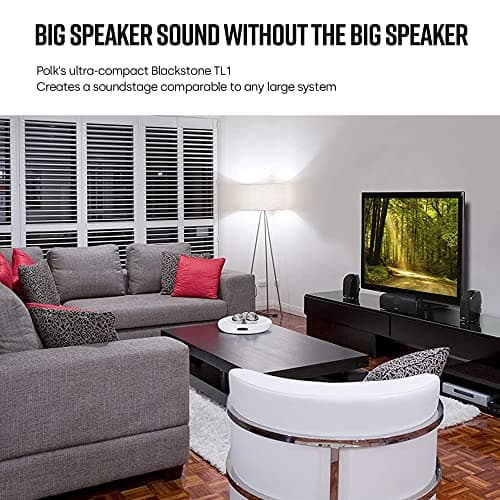 Polk Audio TL1 Center Channel Speaker, Center Speakers for Home Theater (Each, Black) 6
