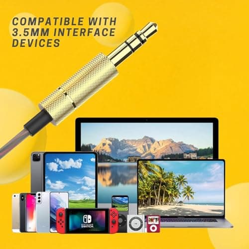 Betron YSM1000 Wired in-Ear Headphones, Noise Isolating Earbuds with Powerful Bass Sound, Tangle-Free Cable and 3.5mm Jack for Phone, Laptop, Tablet 5